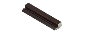 brown rubber sealing profile