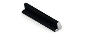 black rubber sealing profile