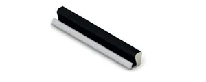 black rubber sealing profile
