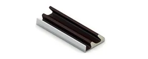 brown rubber sealing profile