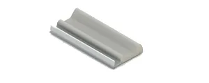 grey rubber sealing profile