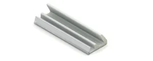 Grey rubber sealing profile