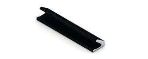 black rubber sealing profile