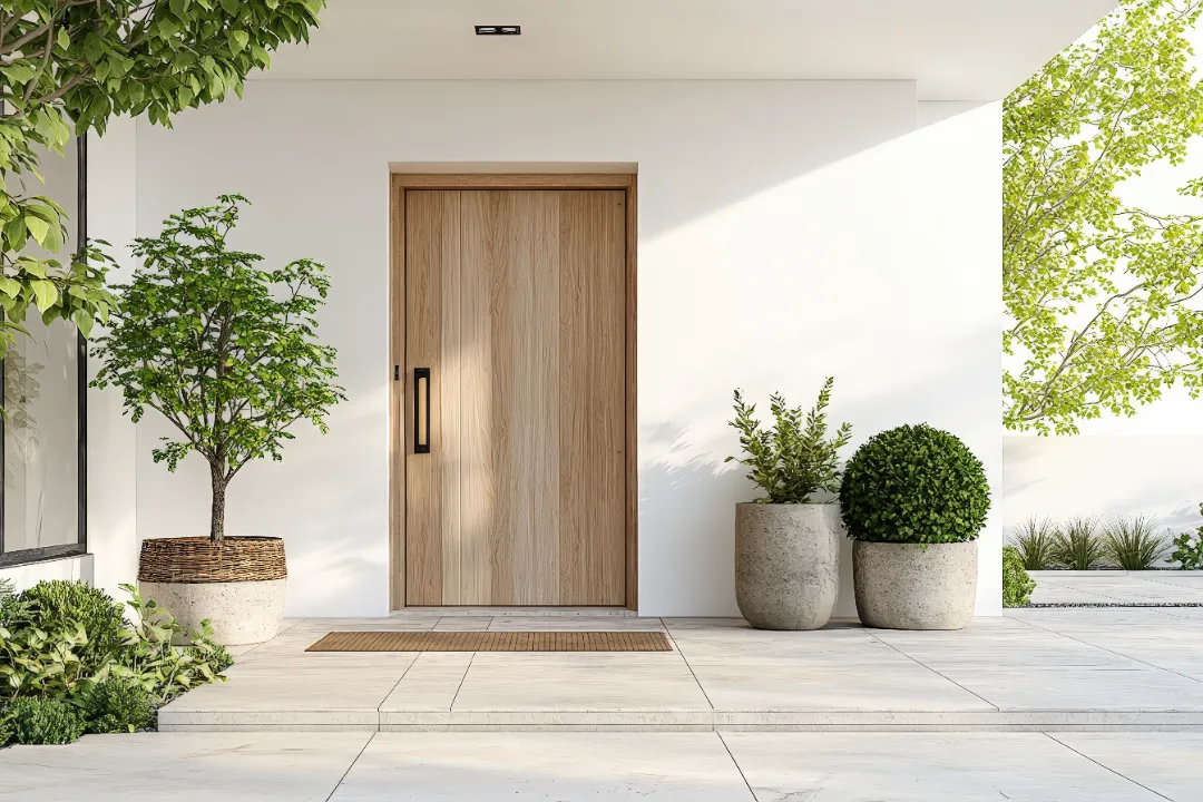 timber door