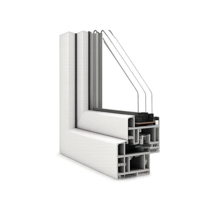 triple glazing upvc window